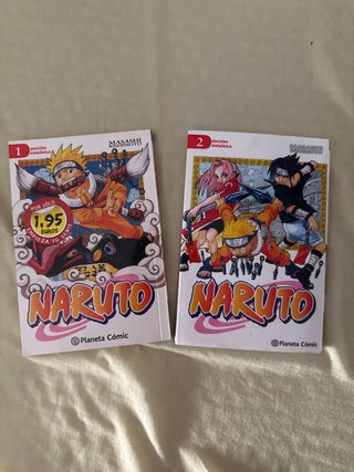 Mangas Naruto 1 & 2