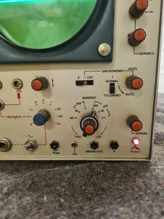 Osciloscopio Promax SO-13 Válvulas