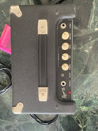 Bajo Eléctrico + Amplificador + Funda Nueva Mochil