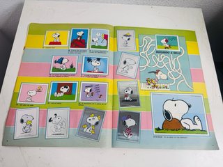 Álbum Cromos I Love Snoopy Panini 1987