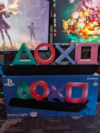 Lampada Simboli PlayStation