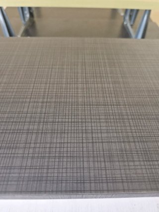 6 Ripiani in Legno con Supporti Metallici