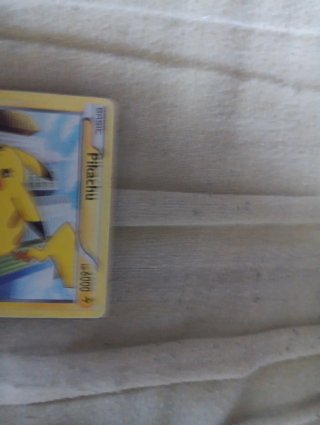 Carta Pokémon Pikachu 2012 Inglés