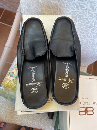 Zuecos Martinelli Mujer Talla 37 Negros
