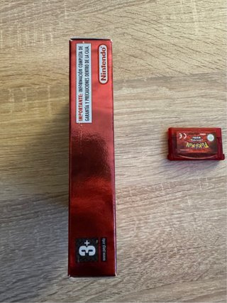 Pokemon Rubí con caja en muy buen estado