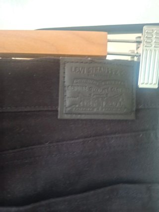 Vaqueros Levi's mujer negros