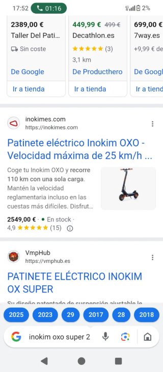 Patinete Eléctrico Negro con Ruedas Todoterreno