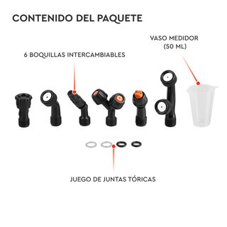 Pulverizador BS-202 12L con Batería 2Ah y Cargador