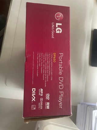 Reproductor DVD Portátil LG
