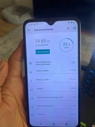 Motorola One Macro Morado