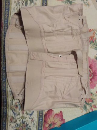 Faja Sacrolumbar Semirrígida Ortopédica Beige