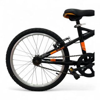 BICILETA JUNIOR 20" DENBIKE TWENTY FIRST NARANJA Y NEGRA