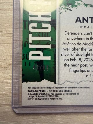 Cromo Antony Pitch kings 26/27 /49