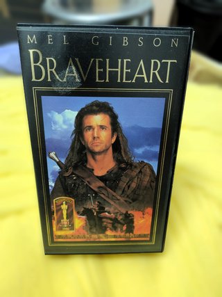 4 VHS Clásicos 90s – Braveheart, Expediente X, Ind