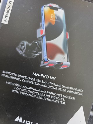 Soporte Móvil Midland MH-PRO NV Premium Moto