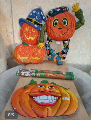 Decorazione Zucca Halloween 3D
