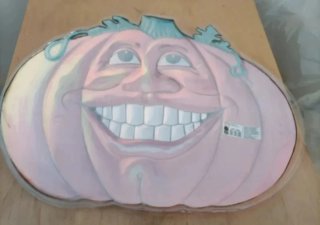 Decorazione Zucca Halloween 3D