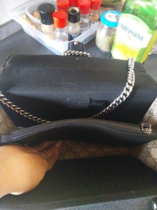 Borsa a spalla Gucci beige/marrone bolsa