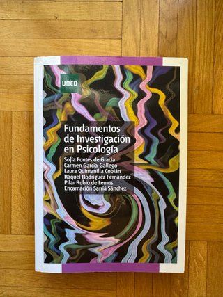 FUNDAMENTOS DE INVESTIGACIÓN EN PSICOLOGÍA
