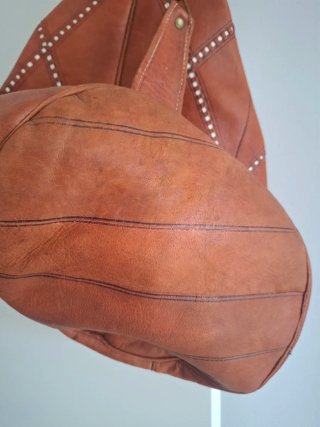 Bolso de cuero vintage años 90