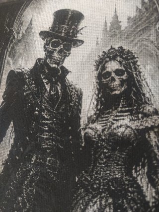 Cuadro "Ni la muerte nos separa"