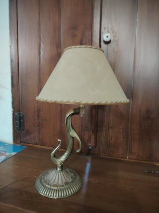 Lámpara de noche bronce