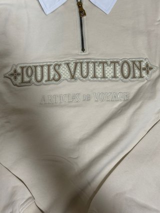 Jersey Sudadera Louis Vuitton Beige L/Xl