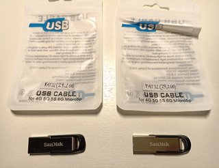 2 Pezzi SanDisk Ultra Flair Chiavetta USB 3.0 32GB