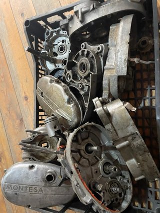 Despiece Montesa 50 - Motor y Carcasas