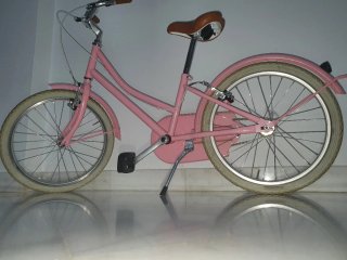 Bicicleta Clásica Rosa 24