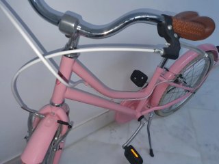 Bicicleta Clásica Rosa 24
