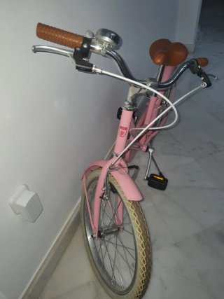 Bicicleta Clásica Rosa 24