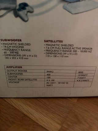 NGS HT Booster 5.1 Altavoces Home Theater