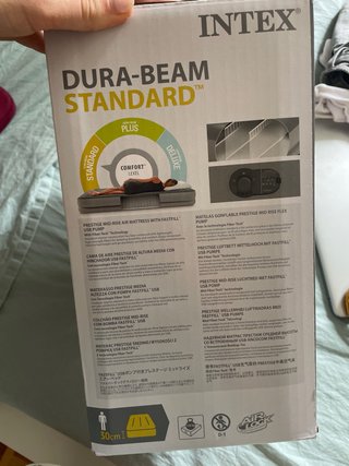 Colchón hinchable Intex Dura-Beam