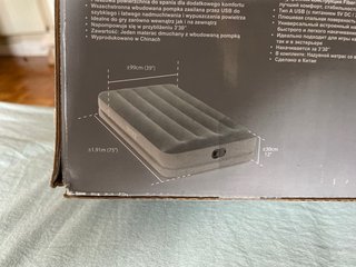 Colchón hinchable Intex Dura-Beam