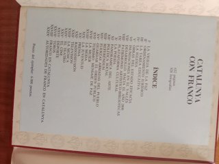 Cataluña con Franco 1984 libro