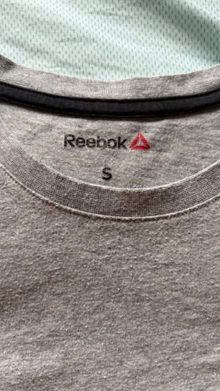 T-Shirt Reebok Sport - Grigio Chiaro Melange
