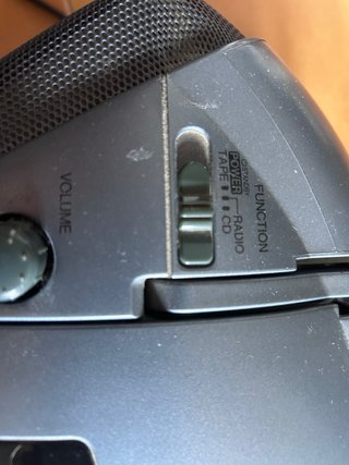 Radio CD/Cassette Aiwa Retro Gris/Plata
