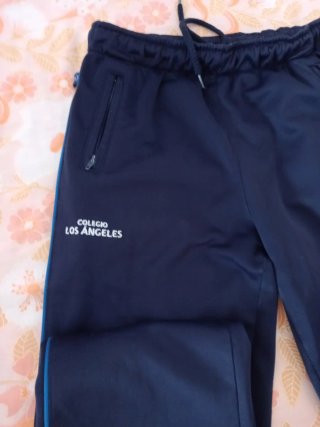 Pantalón chándal Colegio Los Ángeles Talla 12