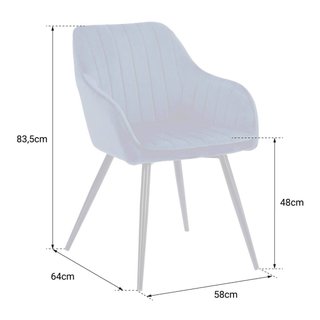 Tavolo design con 4 sedute