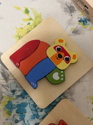Puzzles de madera Montessori