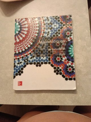 Matemàtiques, 2n Batxillerat