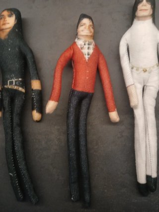 Bambole Michael Jackson Set 6 Pezzi