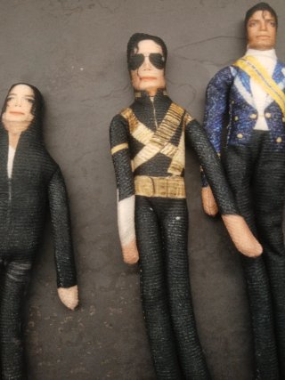 Bambole Michael Jackson Set 6 Pezzi