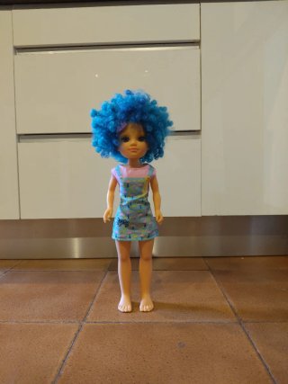 Colección de 3 Nancy con pelo rizado