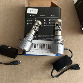 2 juegos bombillas LED H7