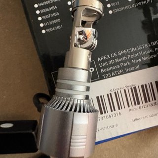 2 juegos bombillas LED H7