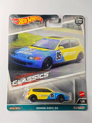 Hot Wheels Honda Civic EG Premium Car Culture