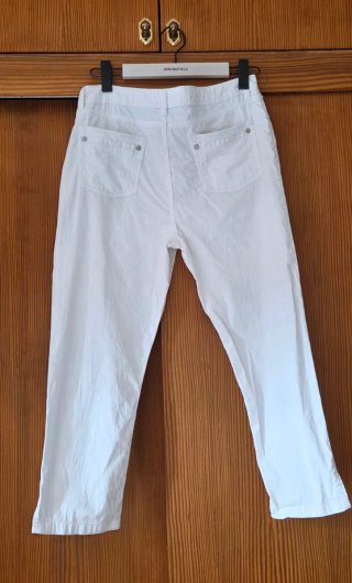 Pantalón recto Rodier blanco