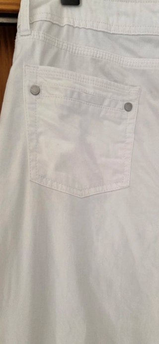 Pantalón recto Rodier blanco